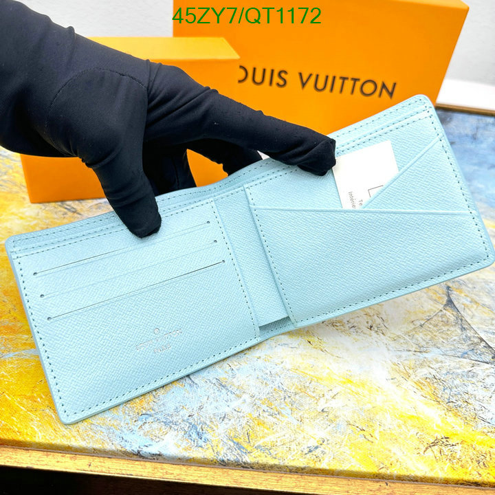 high quality perfect YUPOO-Louis Vuitton Quality AAAA+ Replica Wallet LV Code: QT1172