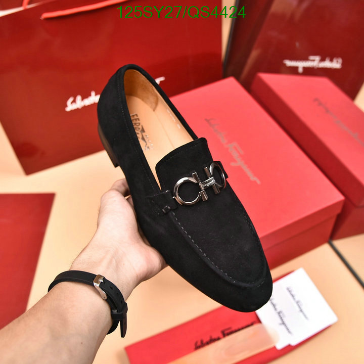 quality aaaaa replica YUPOO-Ferragamo best quality replica men's shoes Code: QS4424