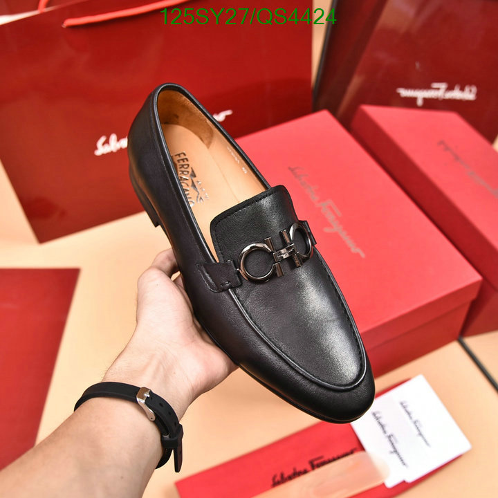 quality aaaaa replica YUPOO-Ferragamo best quality replica men's shoes Code: QS4424