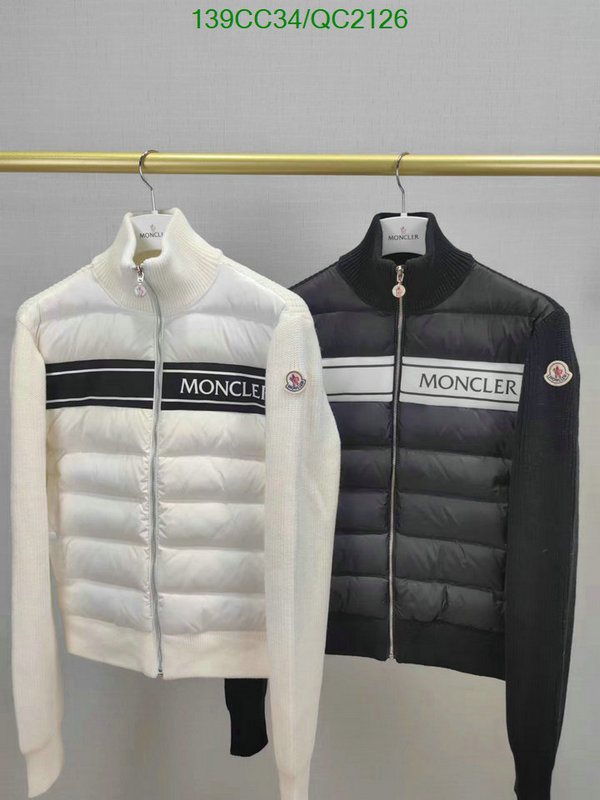 high quality designer replica YUPOO-Moncler Good Quality Replica Down Jacket Code: QC2126