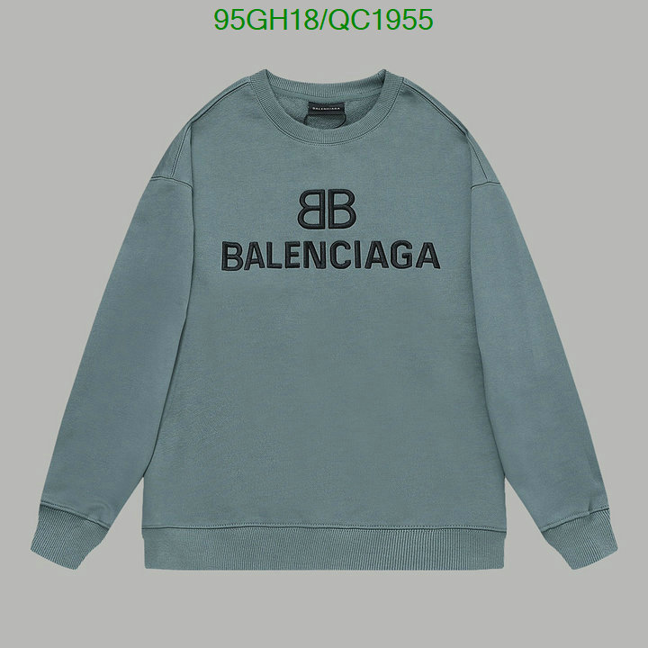 aaaaa replica designer YUPOO-Balenciaga Good Quality Replica Clothing Code: QC1955