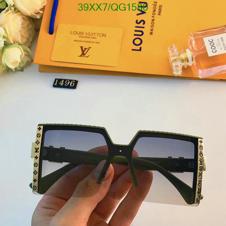 aaaaa class replica YUPOO-Louis Vuitton ​high quality fake fashion glasses LV Code: QG1580