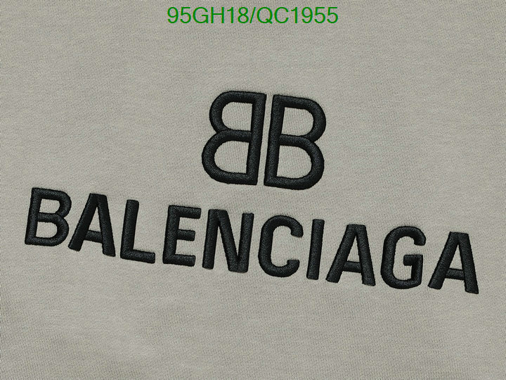 aaaaa replica designer YUPOO-Balenciaga Good Quality Replica Clothing Code: QC1955