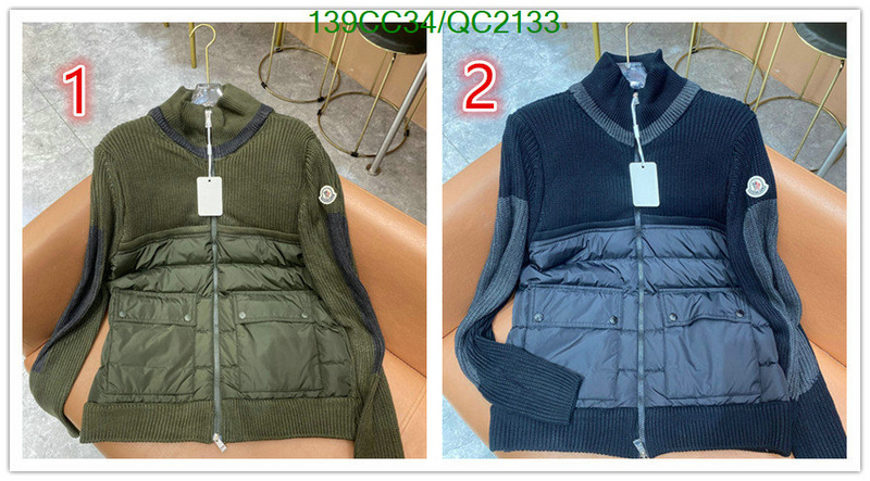 designer wholesale replica YUPOO-Moncler Good Quality Replica Down Jacket Code: QC2133