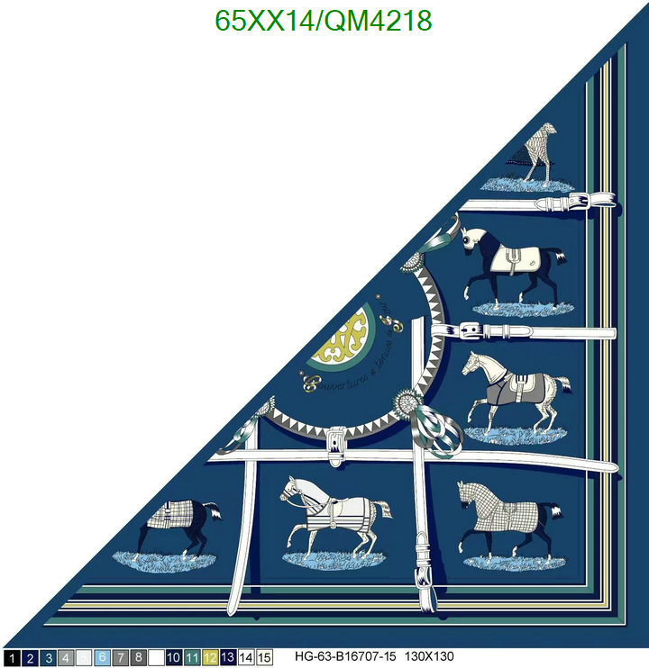 high quality happy copy YUPOO-Hermes AAAA+ high quality scarf Code: QM4218