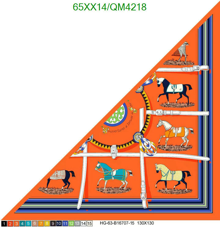 high quality happy copy YUPOO-Hermes AAAA+ high quality scarf Code: QM4218