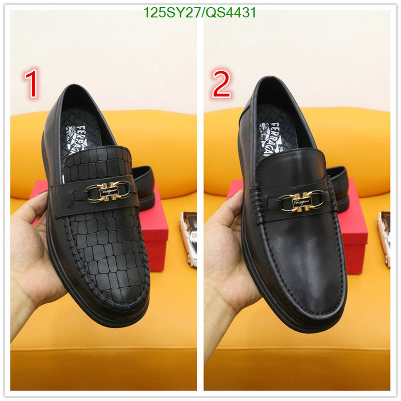 what's the best to buy replica YUPOO-Ferragamo best quality replica men's shoes Code: QS4431