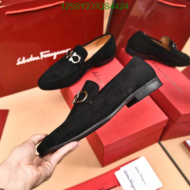 quality aaaaa replica YUPOO-Ferragamo best quality replica men's shoes Code: QS4424