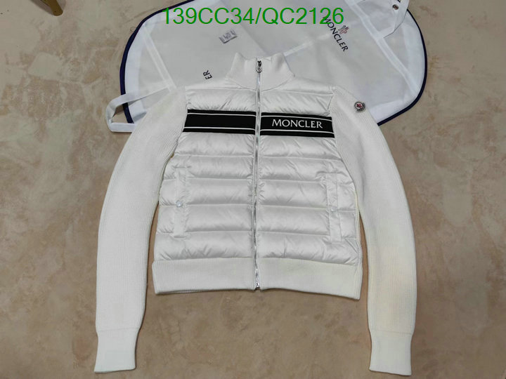 high quality designer replica YUPOO-Moncler Good Quality Replica Down Jacket Code: QC2126