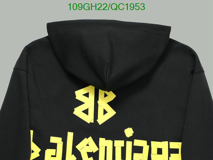 replica 1:1 YUPOO-Balenciaga Good Quality Replica Clothing Code: QC1953