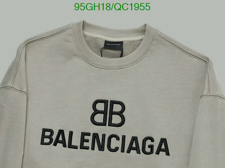 aaaaa replica designer YUPOO-Balenciaga Good Quality Replica Clothing Code: QC1955