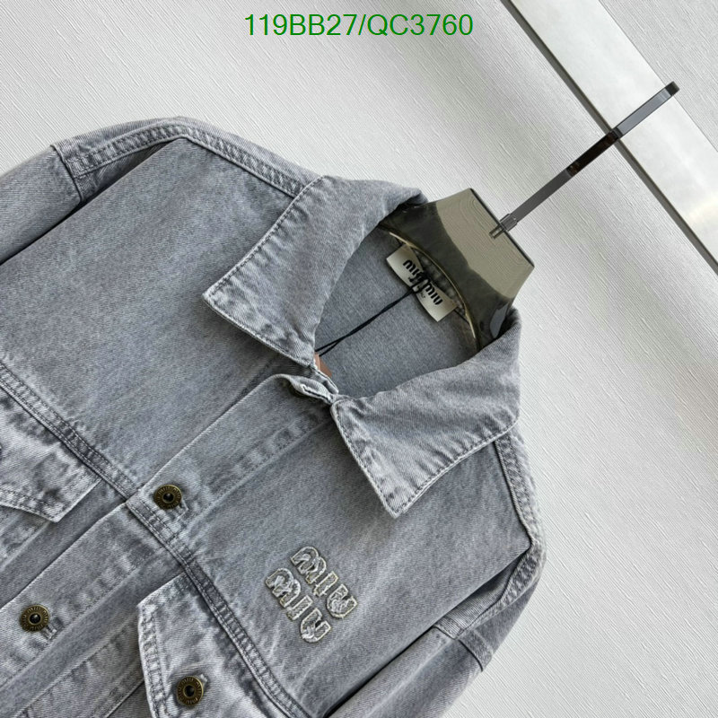 where quality designer replica YUPOO-MiuMiu Good Quality Replica Clothing Code: QC3760