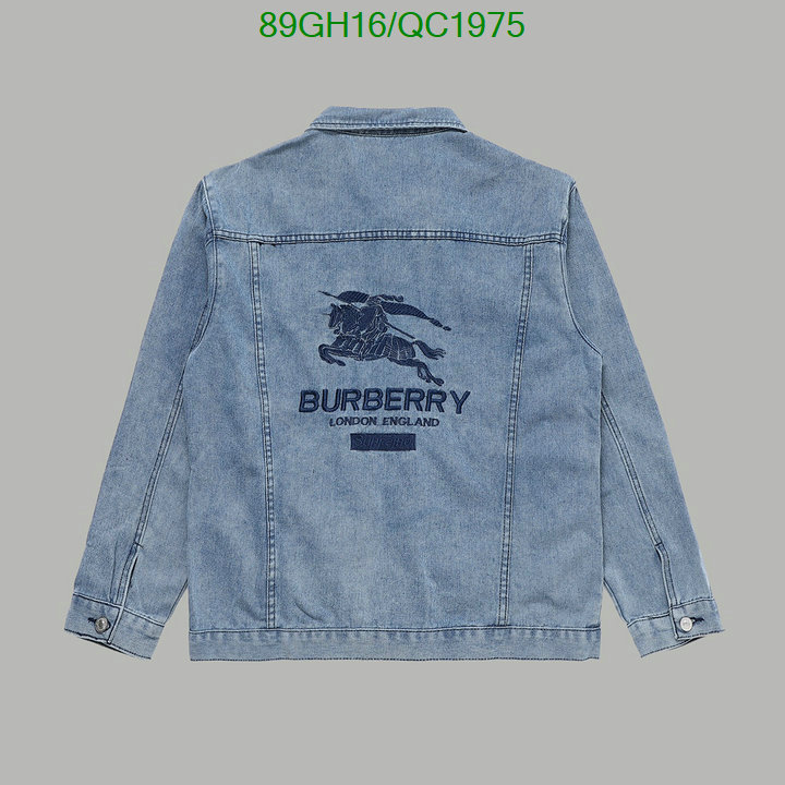 copy aaaaa YUPOO-Burberry Good Quality Replica Clothing Code: QC1975