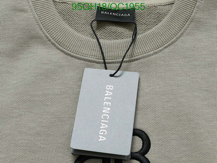 aaaaa replica designer YUPOO-Balenciaga Good Quality Replica Clothing Code: QC1955