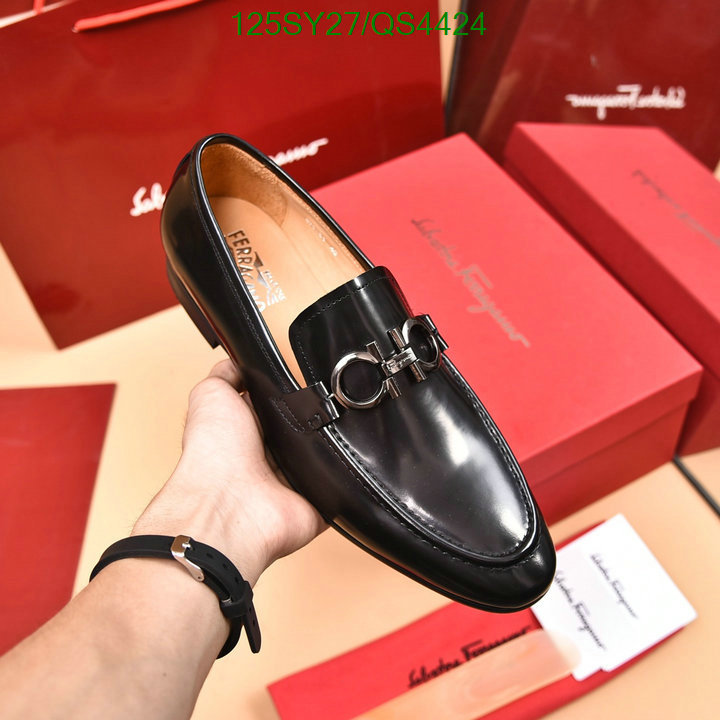 quality aaaaa replica YUPOO-Ferragamo best quality replica men's shoes Code: QS4424