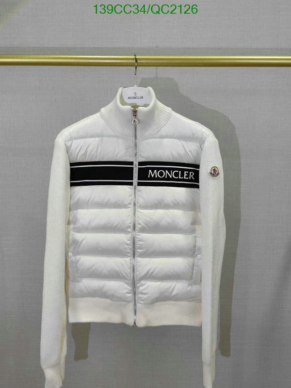 high quality designer replica YUPOO-Moncler Good Quality Replica Down Jacket Code: QC2126