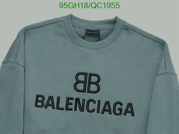 aaaaa replica designer YUPOO-Balenciaga Good Quality Replica Clothing Code: QC1955