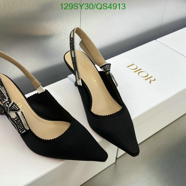 best replica new style YUPOO-Dior best quality replica women's shoes Code: QS4913