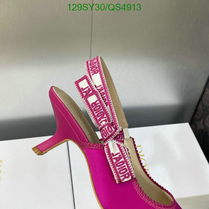 best replica new style YUPOO-Dior best quality replica women's shoes Code: QS4913