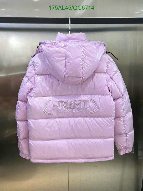 designer fashion replica YUPOO-Moncler high quality women down jacket Code: QC6714