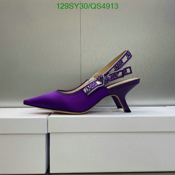 best replica new style YUPOO-Dior best quality replica women's shoes Code: QS4913