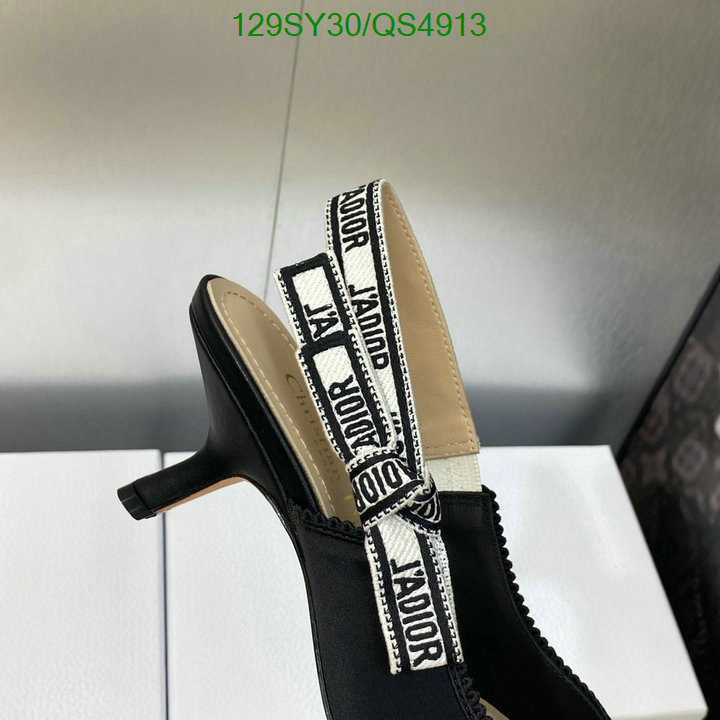 best replica new style YUPOO-Dior best quality replica women's shoes Code: QS4913