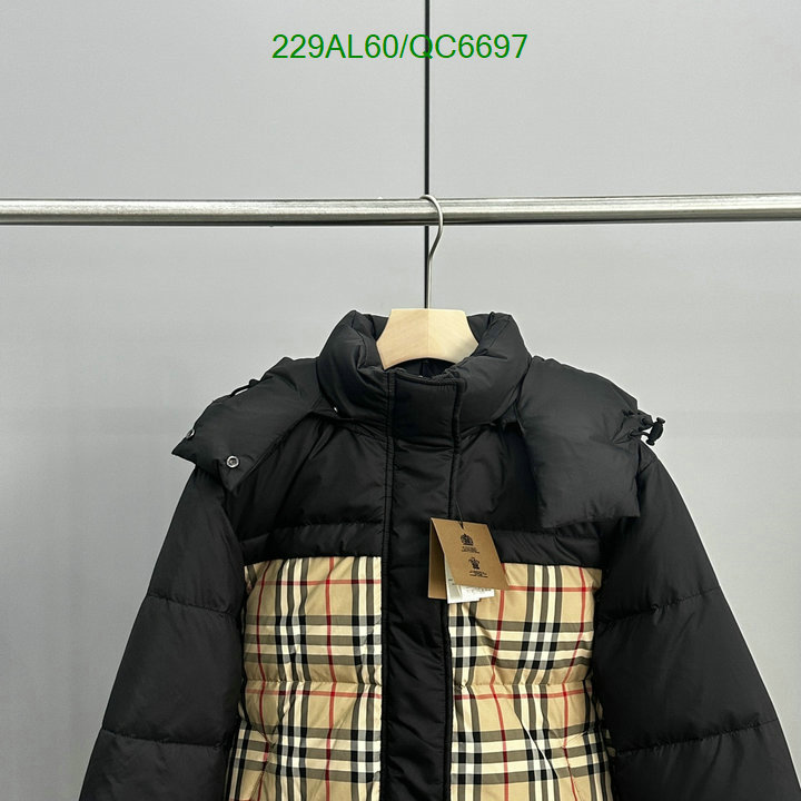 from china 2023 YUPOO-Burberry high quality women down jacket Code: QC6697