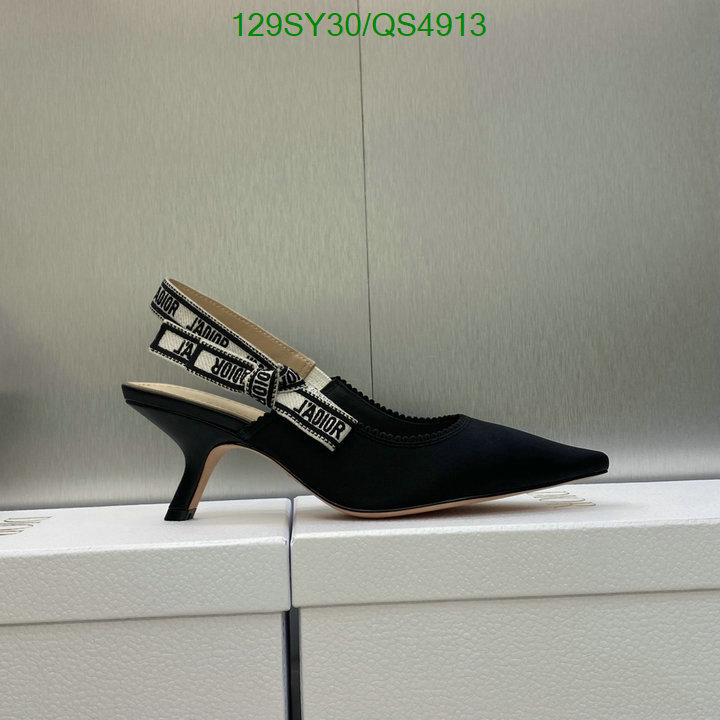 best replica new style YUPOO-Dior best quality replica women's shoes Code: QS4913