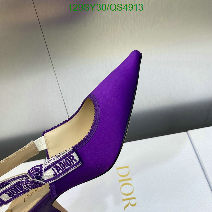 best replica new style YUPOO-Dior best quality replica women's shoes Code: QS4913