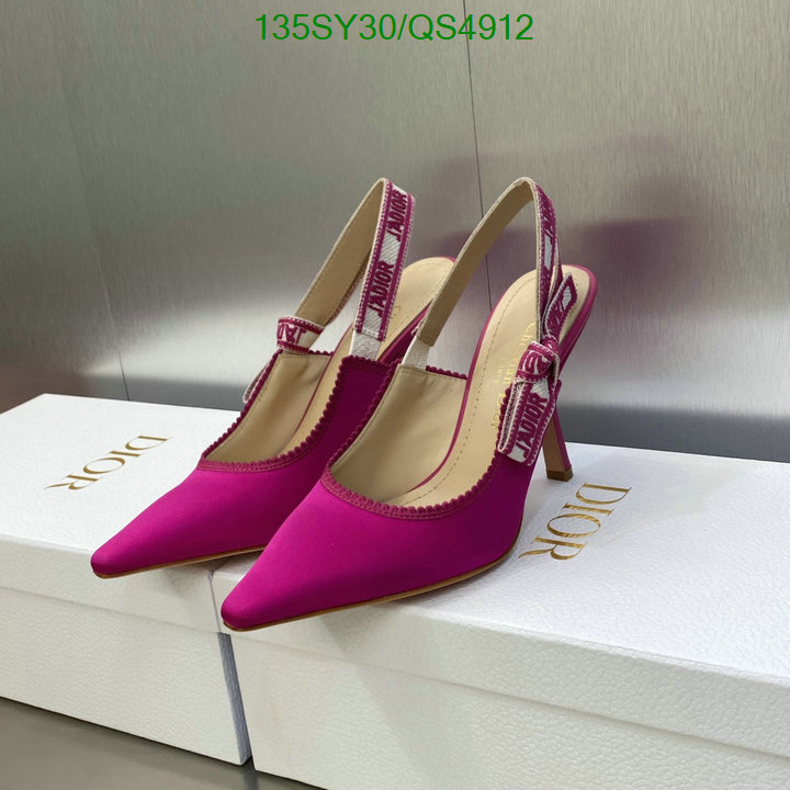 7 star YUPOO-Dior best quality replica women's shoes Code: QS4912