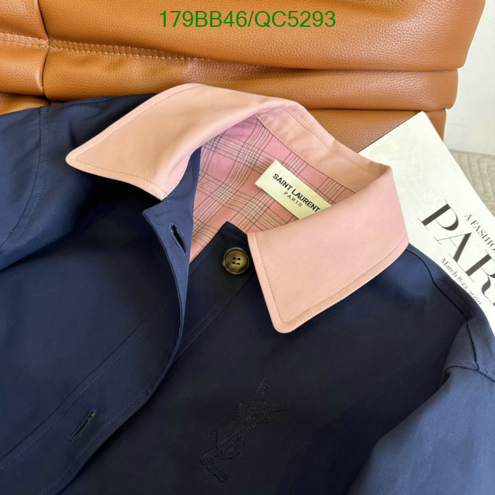 high quality 1:1 replica YUPOO-YSL high quality flawless clothing Code: QC5293