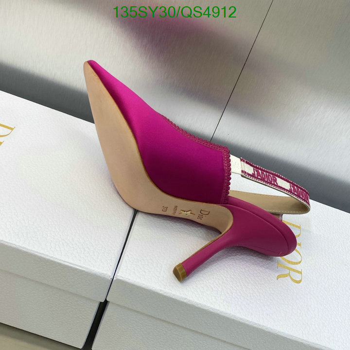 7 star YUPOO-Dior best quality replica women's shoes Code: QS4912