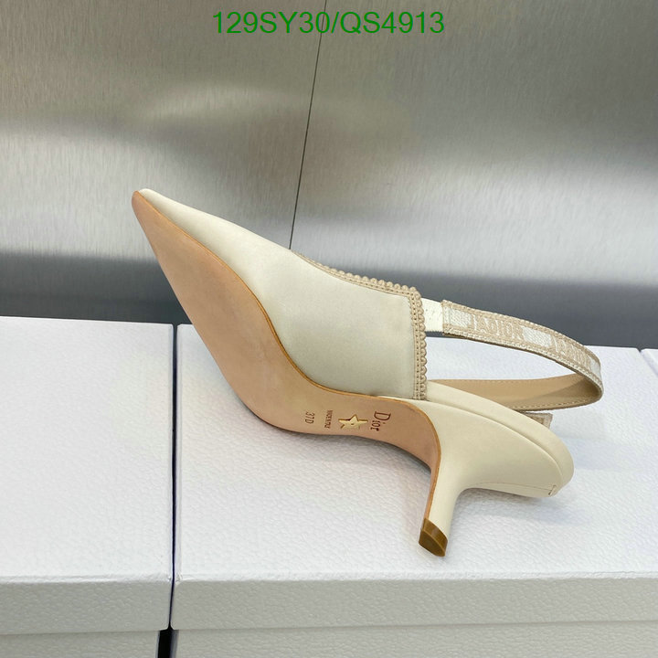 best replica new style YUPOO-Dior best quality replica women's shoes Code: QS4913