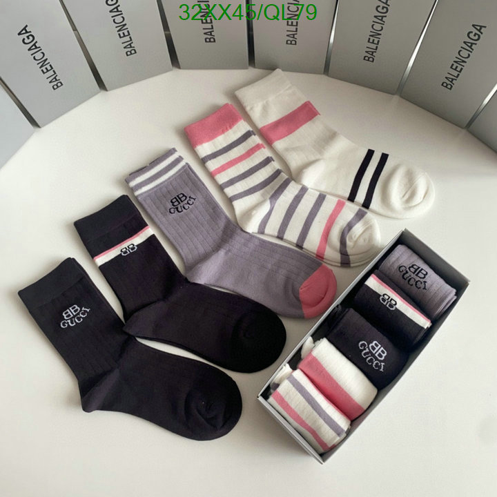 replica designer Only sell high-quality Brand Designer Replica Balenciaga Sock Code: QL79