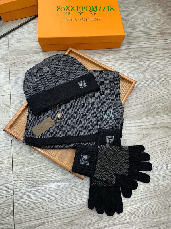 mirror quality Cheap High Quality Designer Replica Louis Vuitton Scarf/Hat Code: QM7718