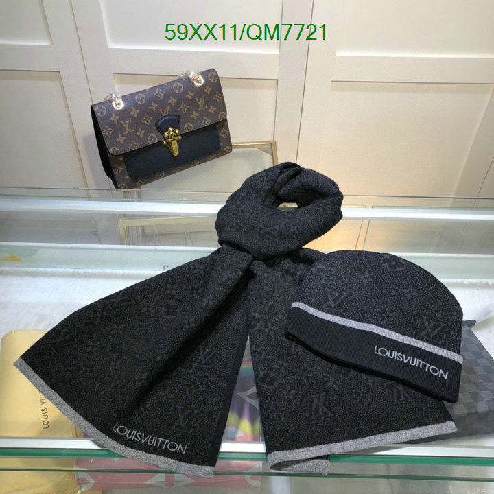 good Cheap High Quality Designer Replica Louis Vuitton Scarf/Hat Code: QM7721