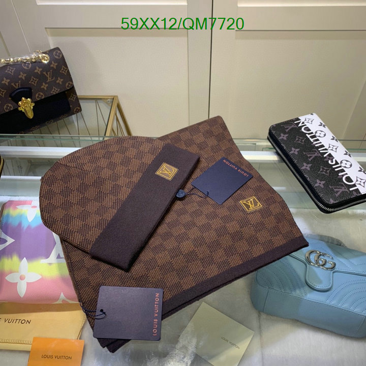 styles & where to buy Cheap High Quality Designer Replica Louis Vuitton Scarf/Hat Code: QM7720