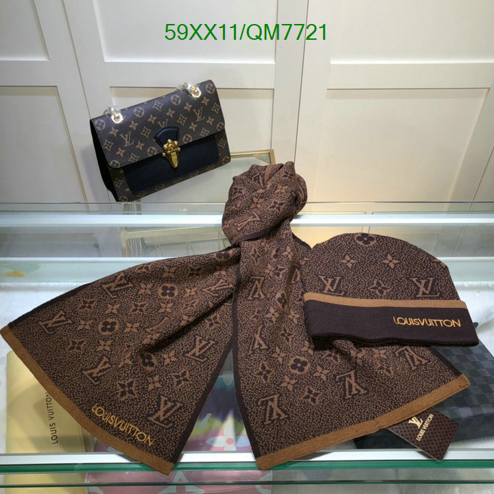 good Cheap High Quality Designer Replica Louis Vuitton Scarf/Hat Code: QM7721