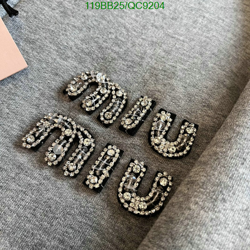 aaaaa+ replica Fashion Designer Wholesale Replica MIUMIU Clothing Code: QC9204