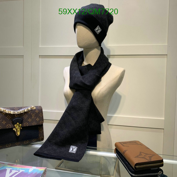 styles & where to buy Cheap High Quality Designer Replica Louis Vuitton Scarf/Hat Code: QM7720