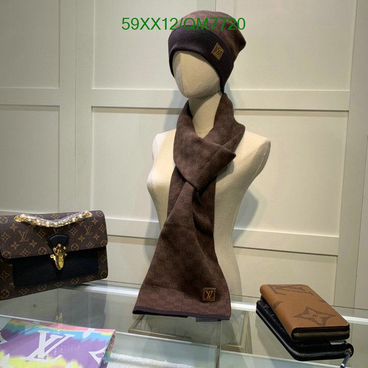 styles & where to buy Cheap High Quality Designer Replica Louis Vuitton Scarf/Hat Code: QM7720