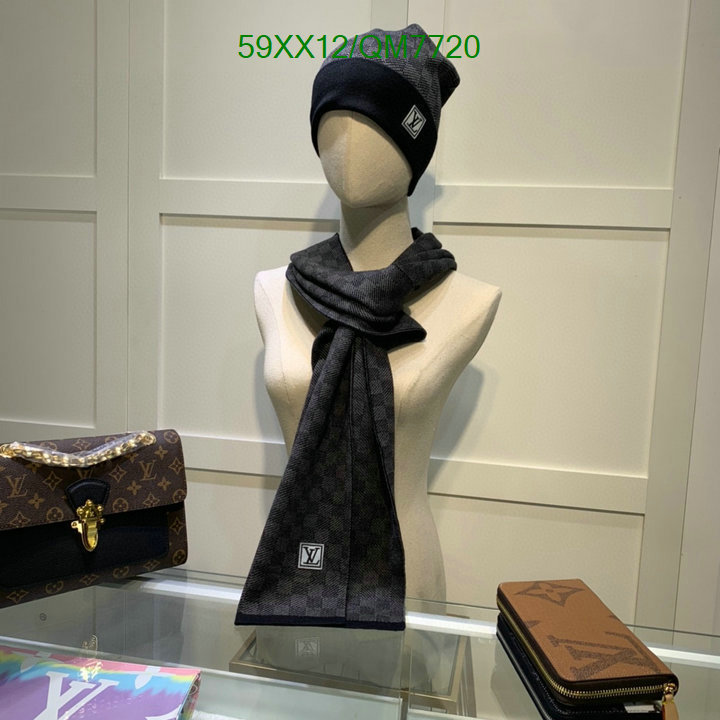 styles & where to buy Cheap High Quality Designer Replica Louis Vuitton Scarf/Hat Code: QM7720