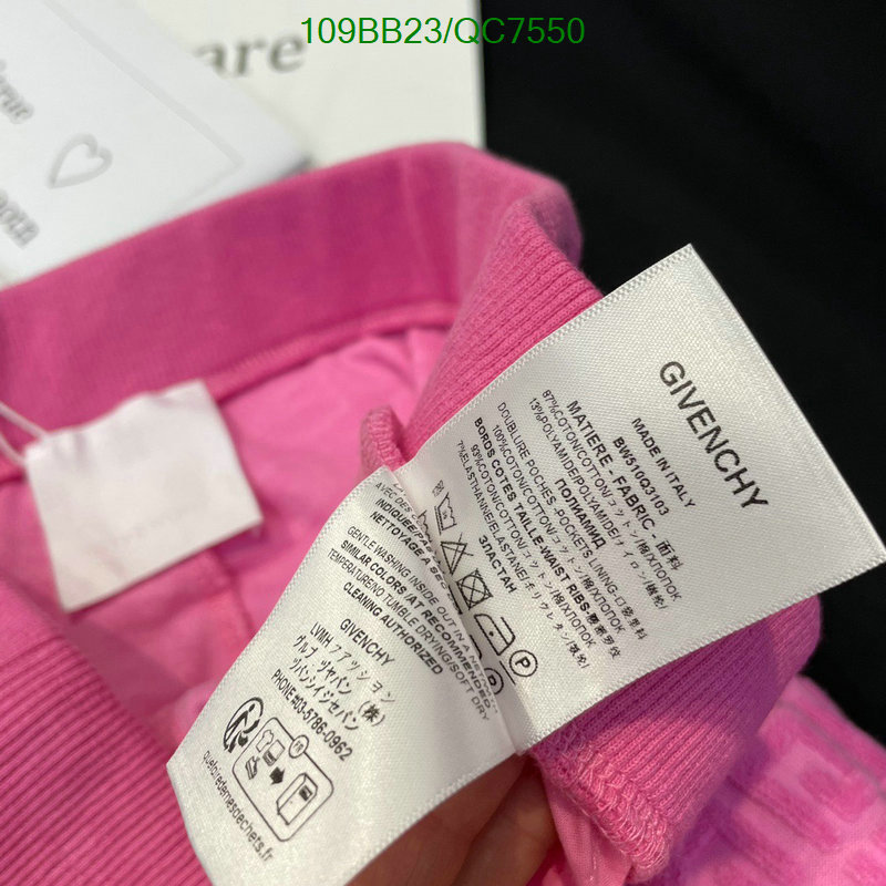 buy 1:1 Good Quality Fashion Replica Clothes Givenchy Code: QC7550