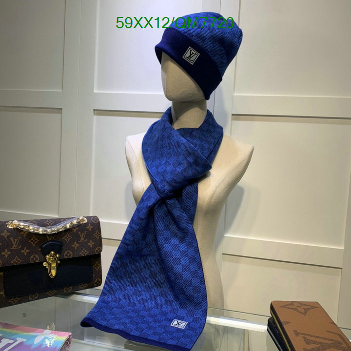 styles & where to buy Cheap High Quality Designer Replica Louis Vuitton Scarf/Hat Code: QM7720