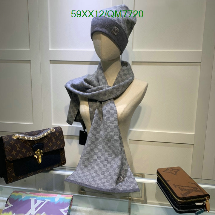 styles & where to buy Cheap High Quality Designer Replica Louis Vuitton Scarf/Hat Code: QM7720