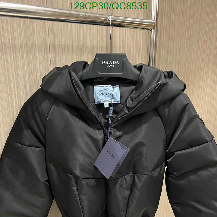 copy Top Quality Replica Prada Women's Down Jacket Code: QC8535