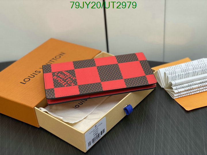 1:1 replica Top Grade replica Louis Vuitton Wallet LV Code: UT2979