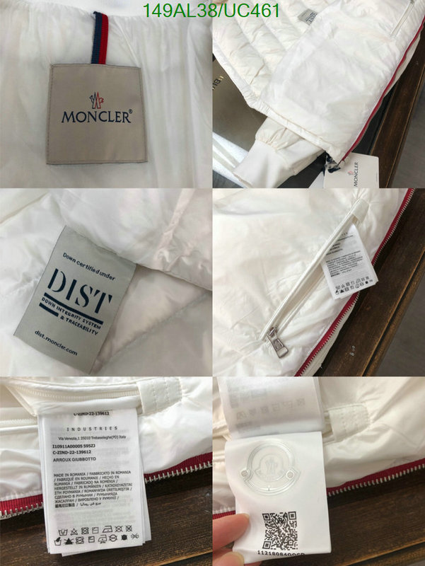 sell online luxury designer TOP Quality Replica Moncler Down Jacket Men Code: UC461