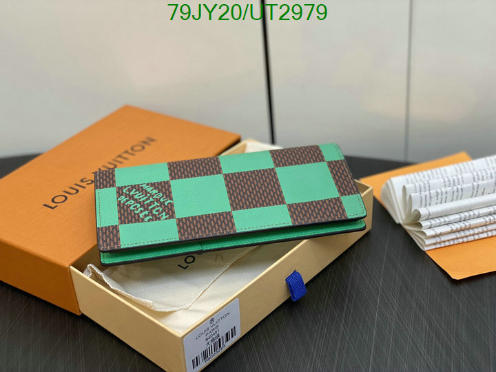 1:1 replica Top Grade replica Louis Vuitton Wallet LV Code: UT2979