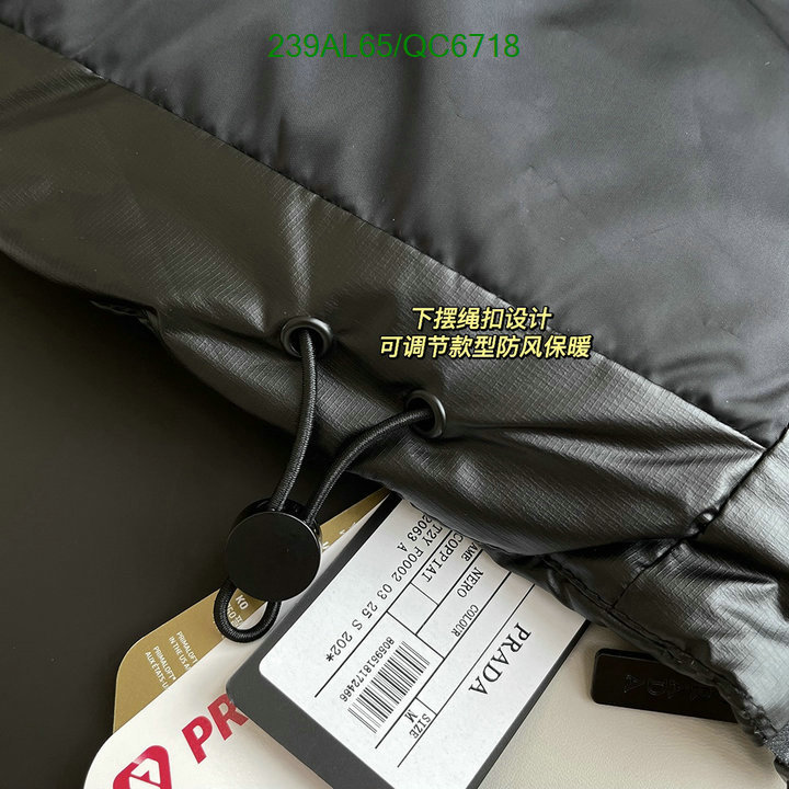 customize best quality replica Top Quality Replica Prada Women's Down Jacket Code: QC6718